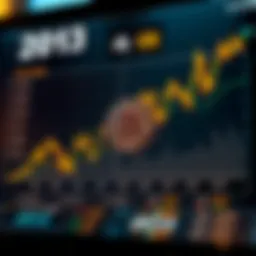 Chart depicting Bitcoin price fluctuations in 2013