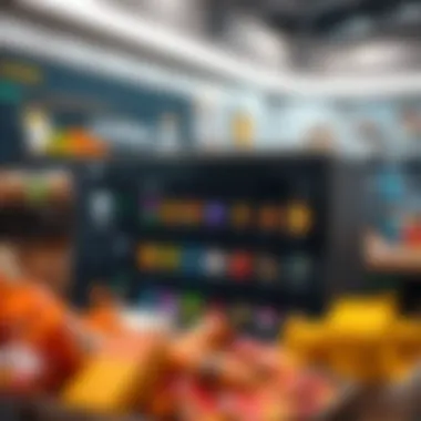 A detailed view of Axie Infinity Marketplace showcasing various NFTs