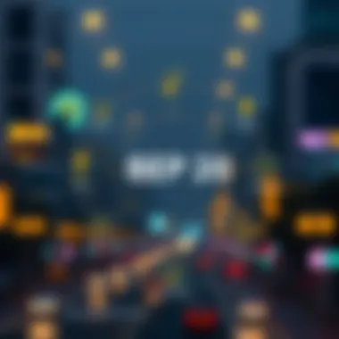 Diagram showcasing real-world applications of BEP 20