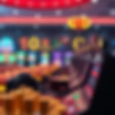 Variety of casino games offered