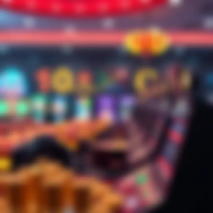 Variety of casino games offered