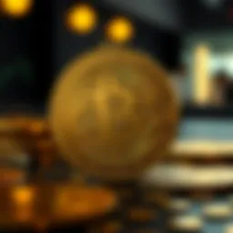 Visualization of Bitcoin halving process