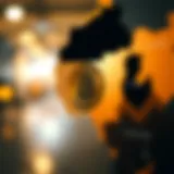 Bitcoin market share distribution by country