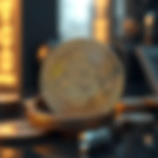 A conceptual representation of Bitcoin as a digital asset