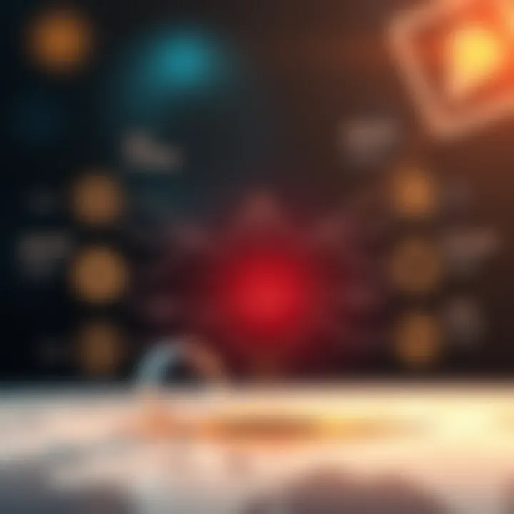 Infographic explaining blockchain applications