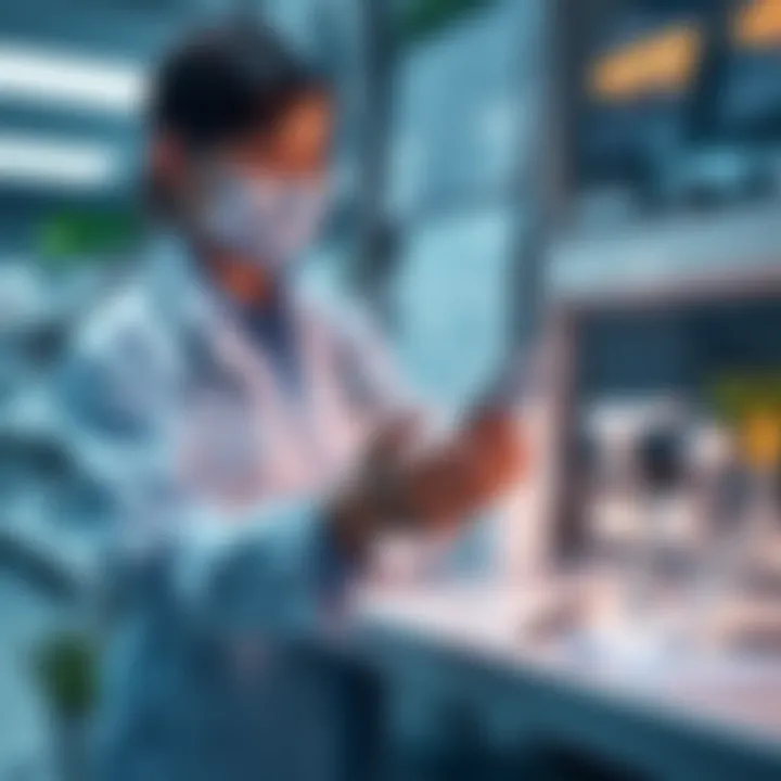 Transforming Healthcare with Blockchain Illustration of blockchain's impact on healthcare systems