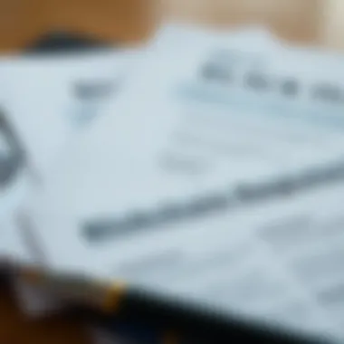 A close-up of regulatory documents related to blockchain