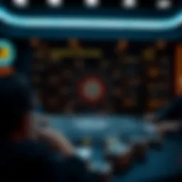 An intricate diagram showcasing blockchain technology fundamentals