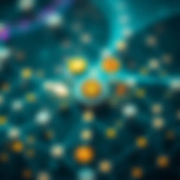 A diagram showing the relationship between blockchain technology and cryptocurrencies