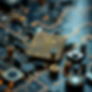 Components of Blockchain Technology Illustration of blockchain technology and its components