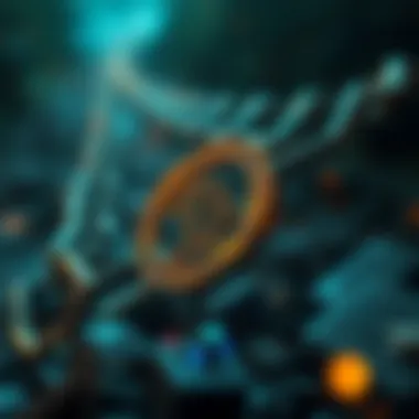 The Link Between Boomcrypto and Blockchain A conceptual representation of blockchain technology