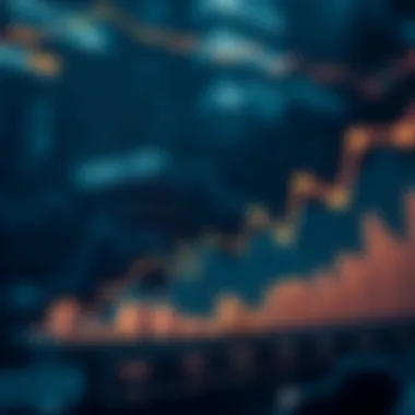 A visual graph illustrating digital asset investment trends and growth.