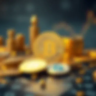 Illustration of various investment strategies in cryptocurrency