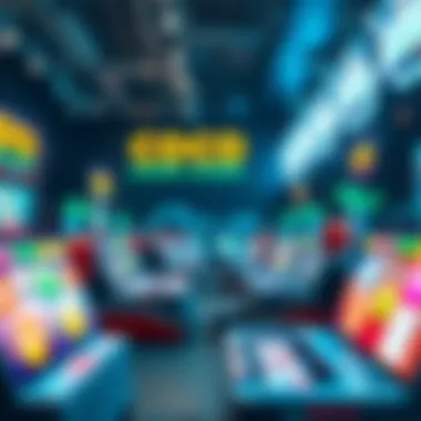 Illustration showcasing successful games on Cocos BCX