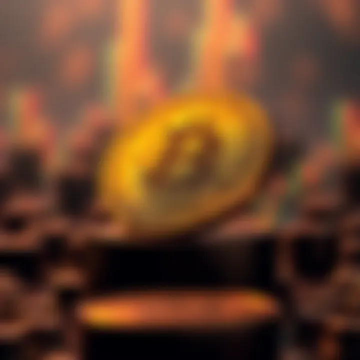 Illustration of cryptocurrency listing process