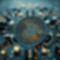 An intricate representation of Core Coin's blockchain technology