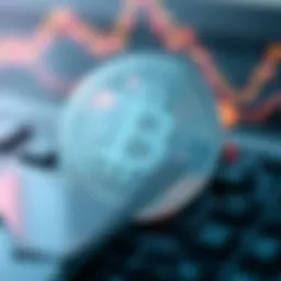 Visual representation of cryptocurrency transaction efficiency