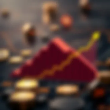 Graph illustrating the growth potential of cryptocurrency investments