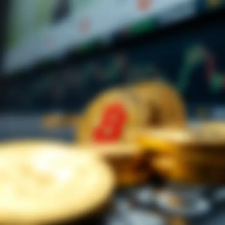 Conceptual visualization of cryptocurrency liquidity providers