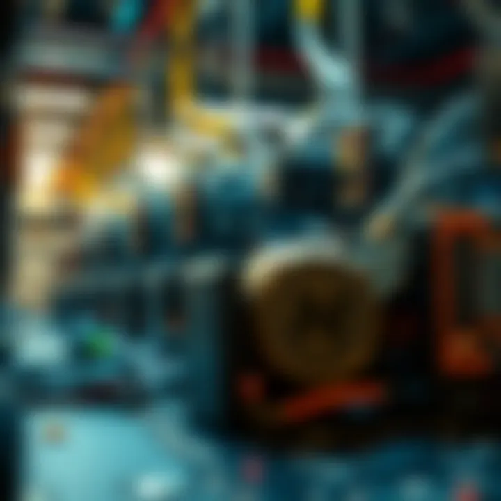 Visual Representation of Cryptocurrency Mining Process