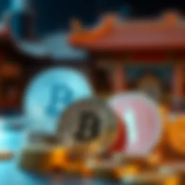 Interaction between cryptocurrency and traditional currency