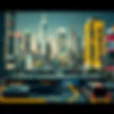 Visual representation of blockchain technology advancements