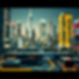 Visual representation of blockchain technology advancements