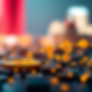 Diagram showing transparency in blockchain technology