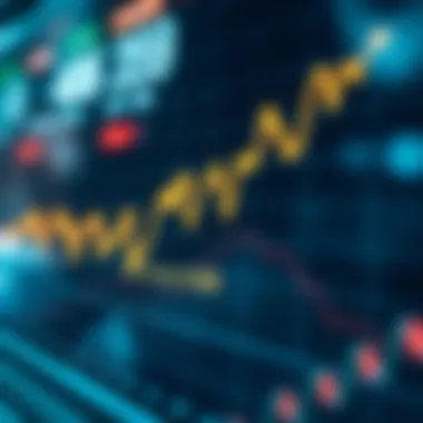 Graph showing exchange rate trends