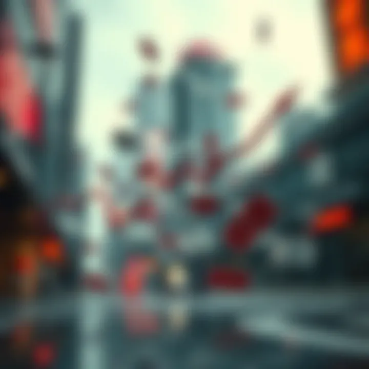 Dynamic representation of floating exchange rates in action