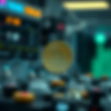 A forward-looking graphic depicting the future trends in staking.