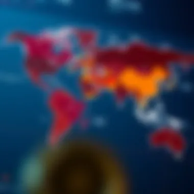 Global Map of Cryptocurrency Regulations Global map highlighting different countries' cryptocurrency regulations
