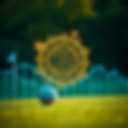 Conceptual representation of Golf and Blockchain integration