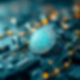 Blockchain technology representation