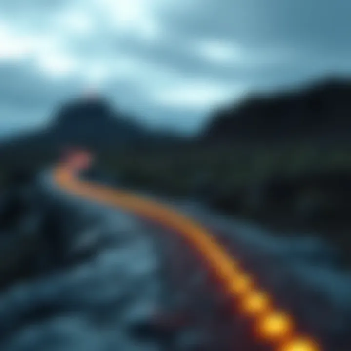 Historical timeline highlighting major milestones in Bitcoin's development