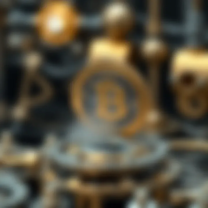 Illustration of blockchain functioning