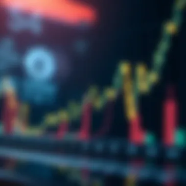 Graph showing cryptocurrency market trends and analysis