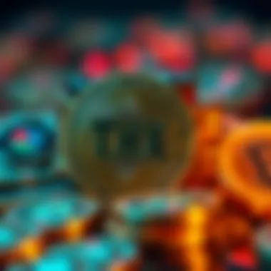 Visual depiction of investment strategies for digital assets