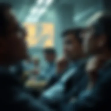 Investors reacting to financial news