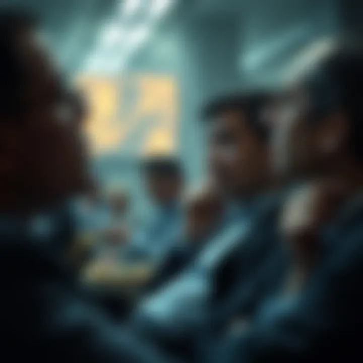 Investors reacting to financial news