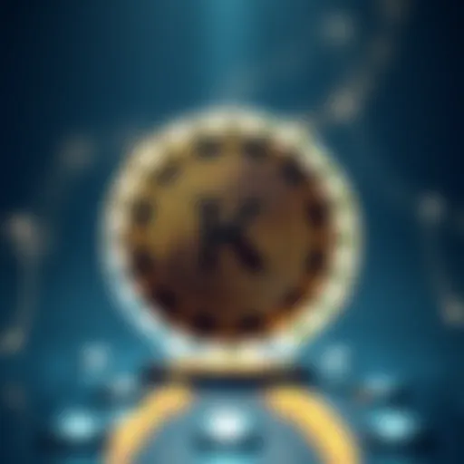 Conceptual representation of Kronos Coin in the digital asset ecosystem