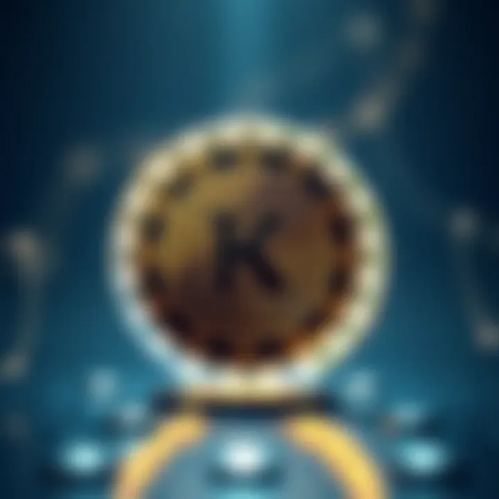 Conceptual representation of Kronos Coin in the digital asset ecosystem