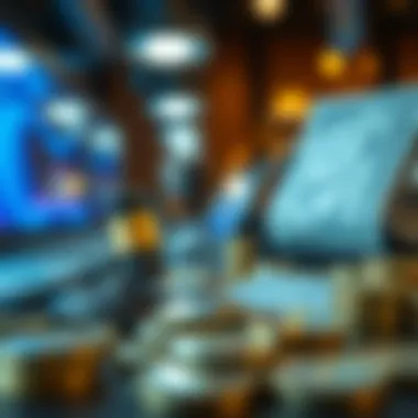 Visual representation of legal considerations in cashing out cryptocurrency