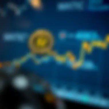 Chart illustrating value fluctuation