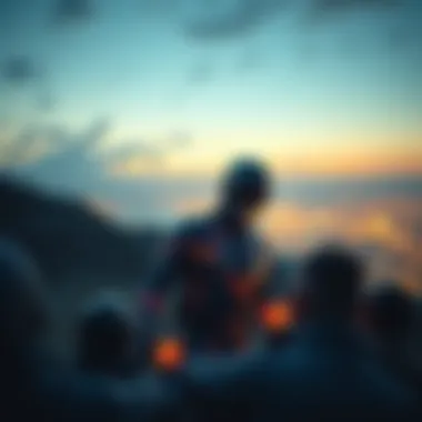 Conceptual representation of Metahero in the digital landscape