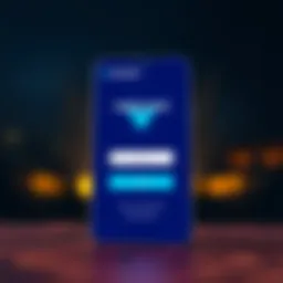 Login interface of MetaMask wallet