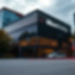 MicroStrategy office building reflecting cryptocurrency innovation