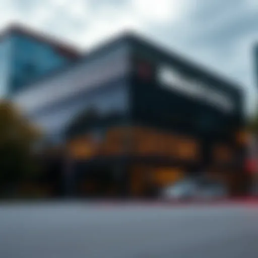 MicroStrategy office building reflecting cryptocurrency innovation