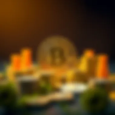 Innovative Financial Opportunities Concept art symbolizing innovative financial opportunities through cryptocurrency