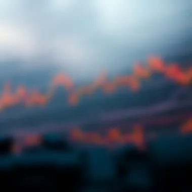 Conceptual representation of name charts in cryptocurrency.